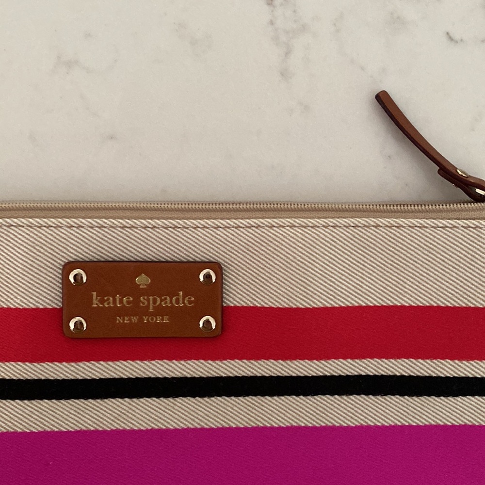 Kate Spade Canvas Pouch - Picture 4 of 4